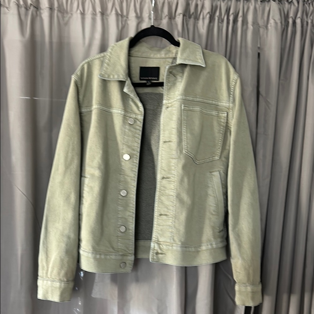 Light Green Denim Jacket